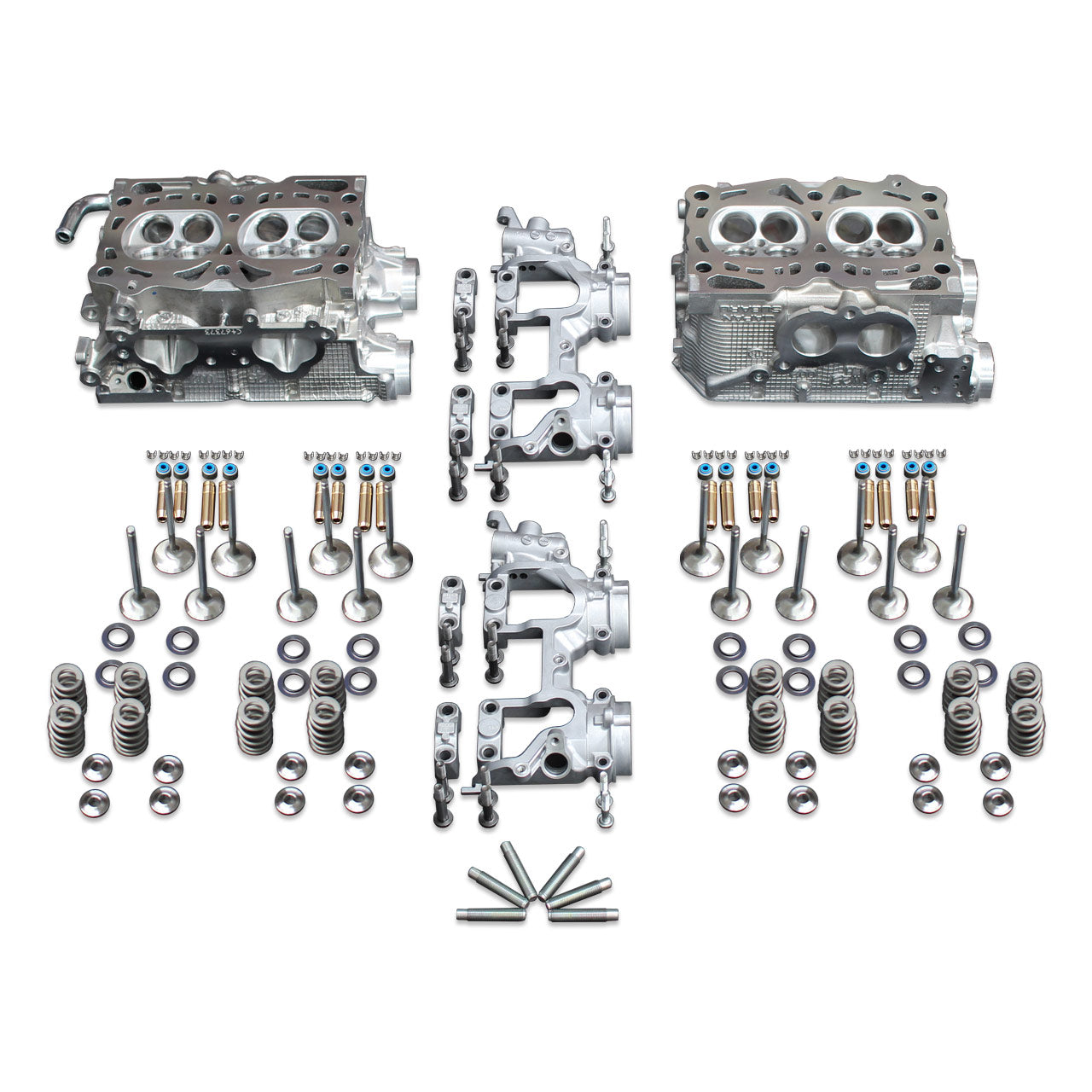 IAG 950 CNC Ported Race D25 Cylinder Heads Package (No Cams & Lifters) For 06-14 WRX 06-13 FXT 07-09 LGT