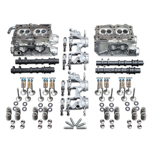 IAG 950 CNC Ported Race D25 Cylinder Heads Package W/ GSC S2 Cams & Lifters For 06-14 WRX 06-13 FXT 07-09 LGT