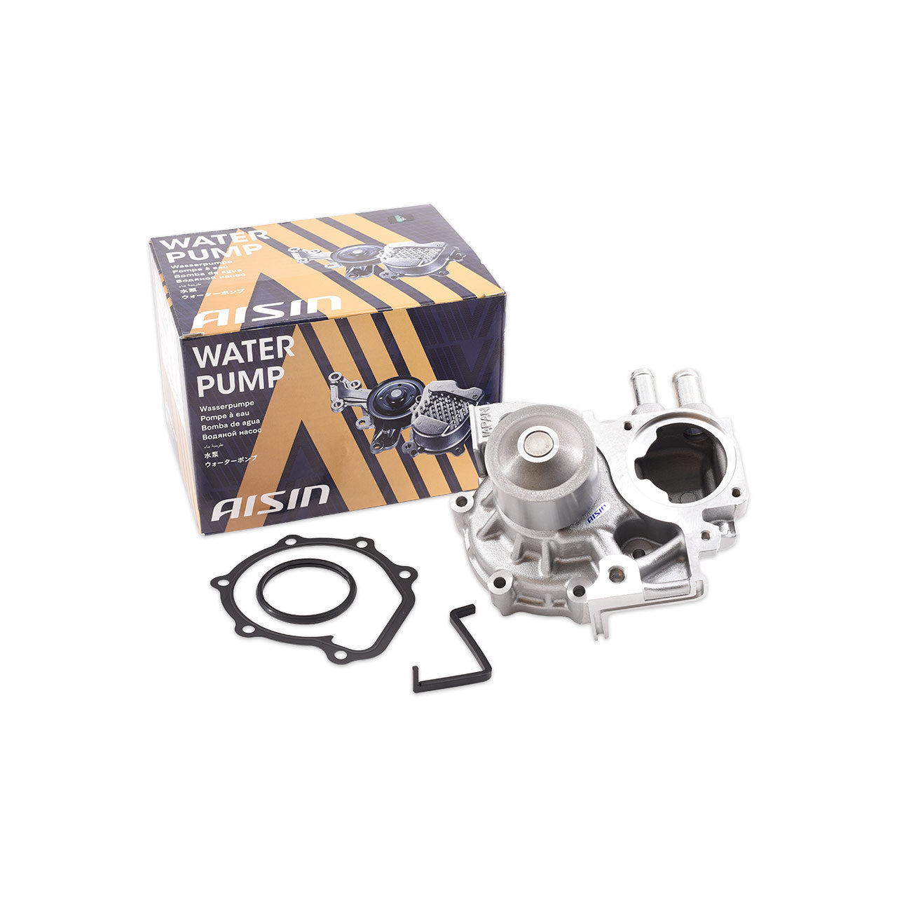 IAG 105K Service Package W/ AISIN Water Pump Fits 2008-14 Subaru WRX