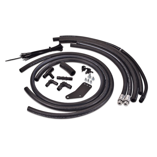 IAG V2 Street Series AOS Replacement Hose Line And Hardware Install Kit For 06-07 WRX 04-07 STI.