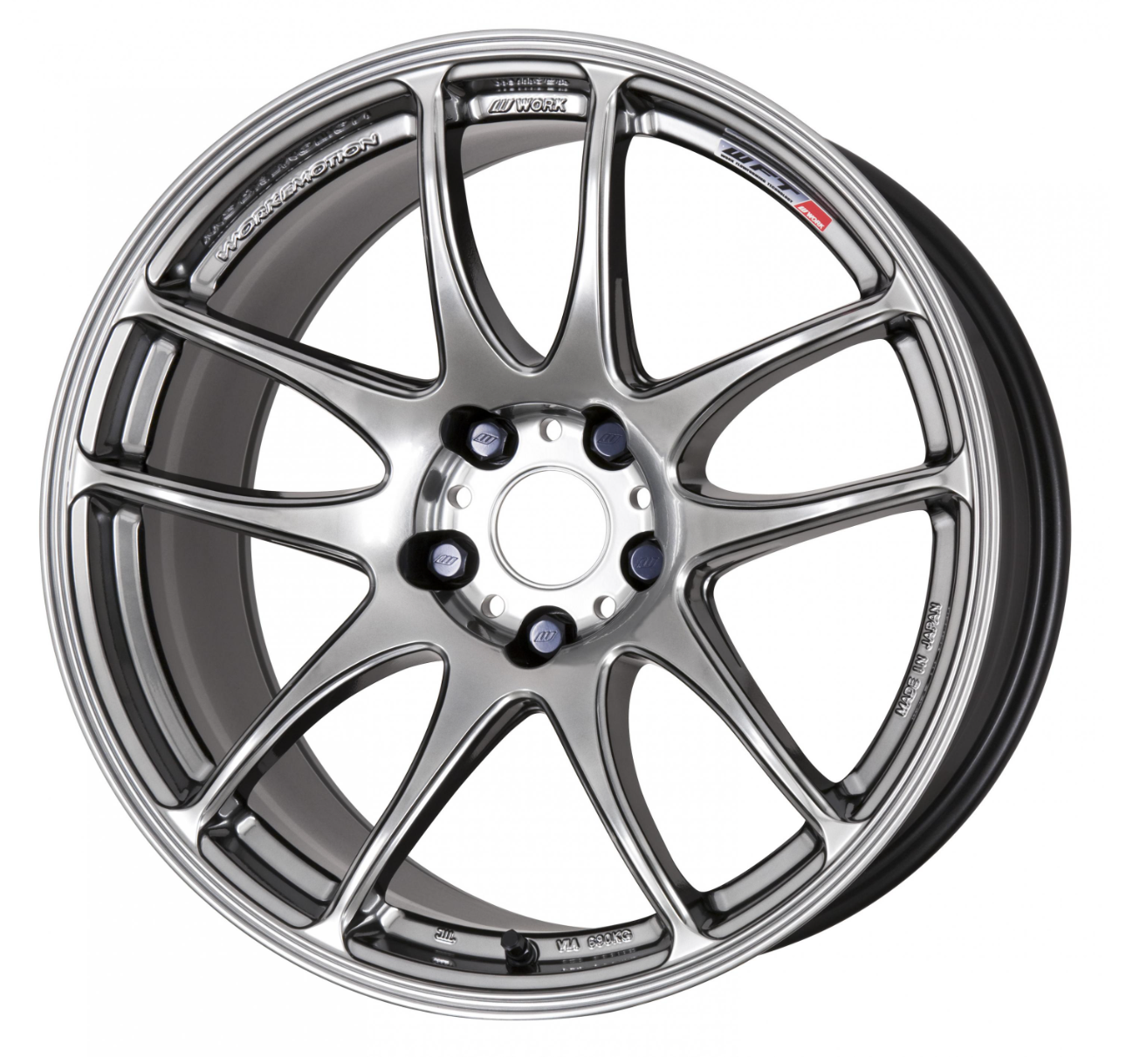 Work CR Kiwami 19x9.5 +15 GT Silver 5X114.3