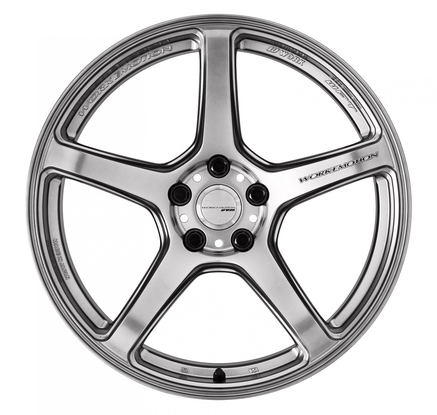 Work T5R 19x9.5 +25 Glow Silver 5X114.3