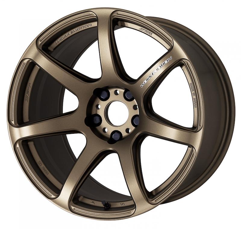 Work T7R 19x9.5 +12 Matte Bronze 5X114.3