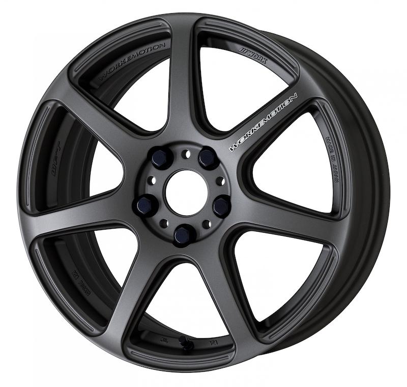 Work T7R 18x9.5 +38 Matte Gunmetal 5X114.3