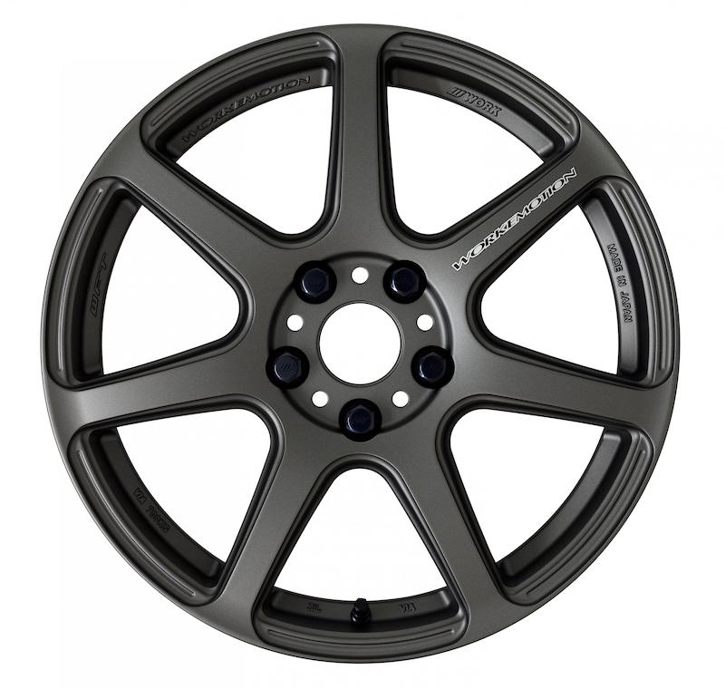 Work T7R 19x9.5 +12 Matte Gunmetal 5X114.3