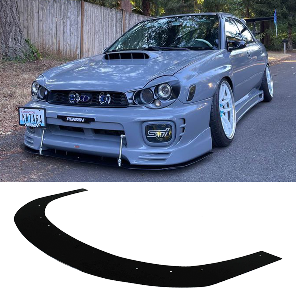 icyaero 2002-2003 Subaru WRX Front Splitter for V2 / V3 Lip