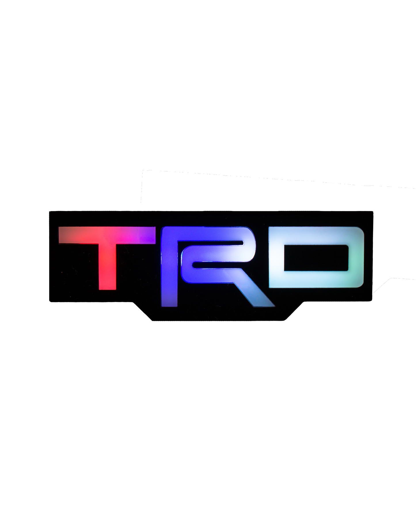 Lit Logos TRD Badge