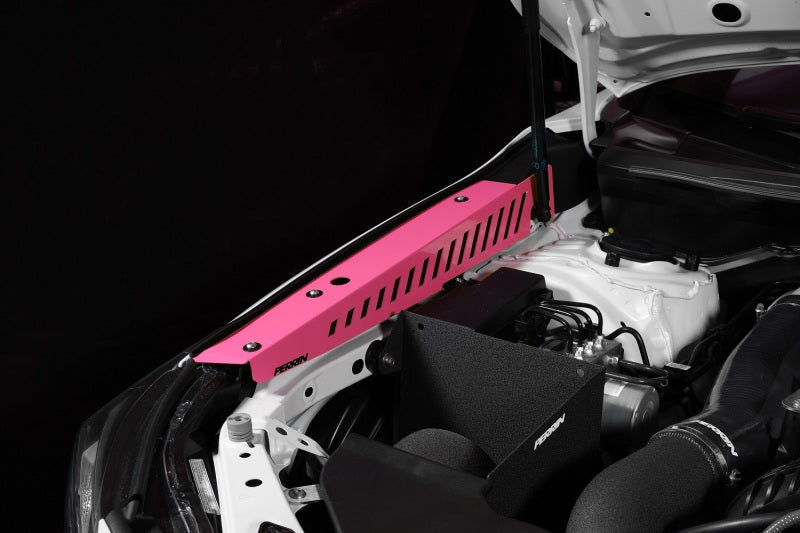 Perrin 2022+ Subaru WRX Fender Shroud Set - Hyper Pink