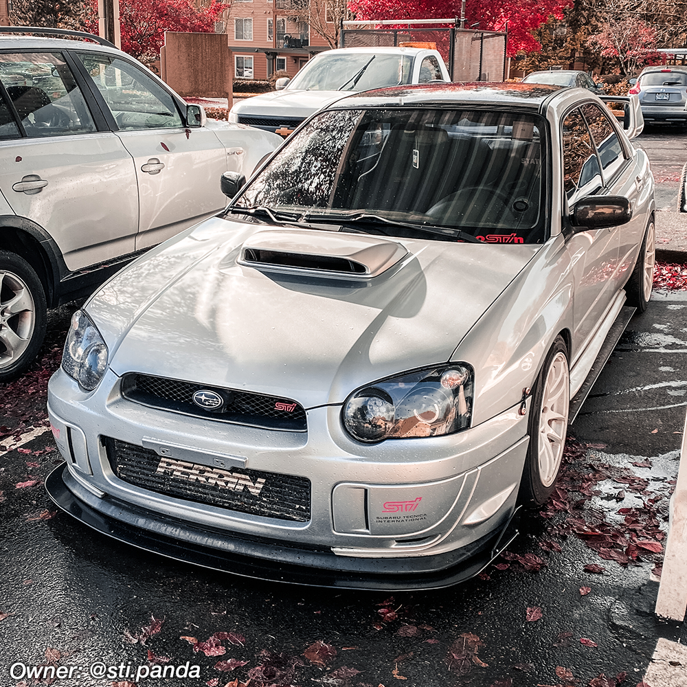 subaru front lip