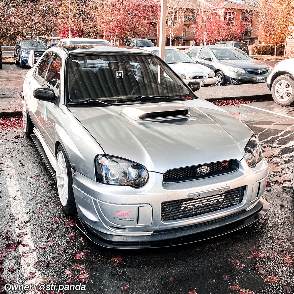 2004 wrx front splitter