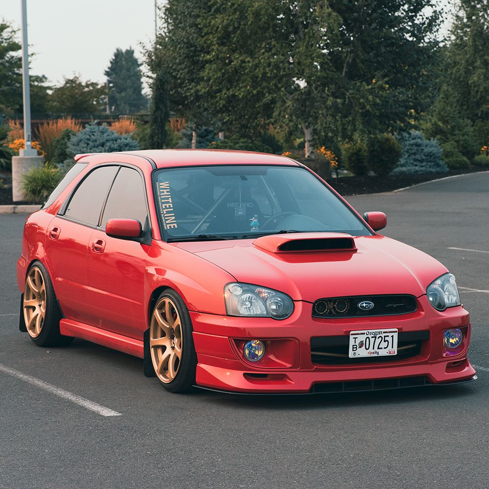 wrx wagon front splitter