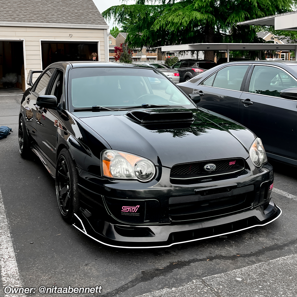 subaru wrx front lip