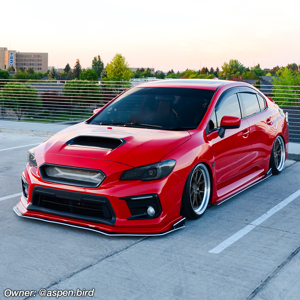 subaru wrx front splitter