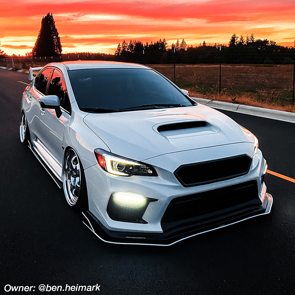 2015 wrx front splitter