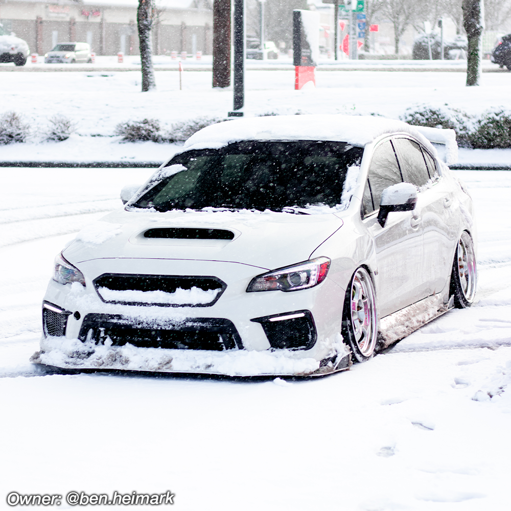 sti front splitter