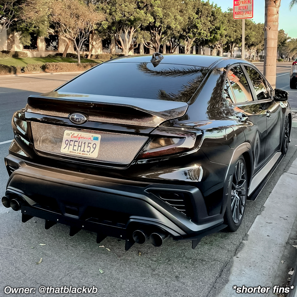 icyaero 2022+ Subaru WRX Rear Diffuser V1