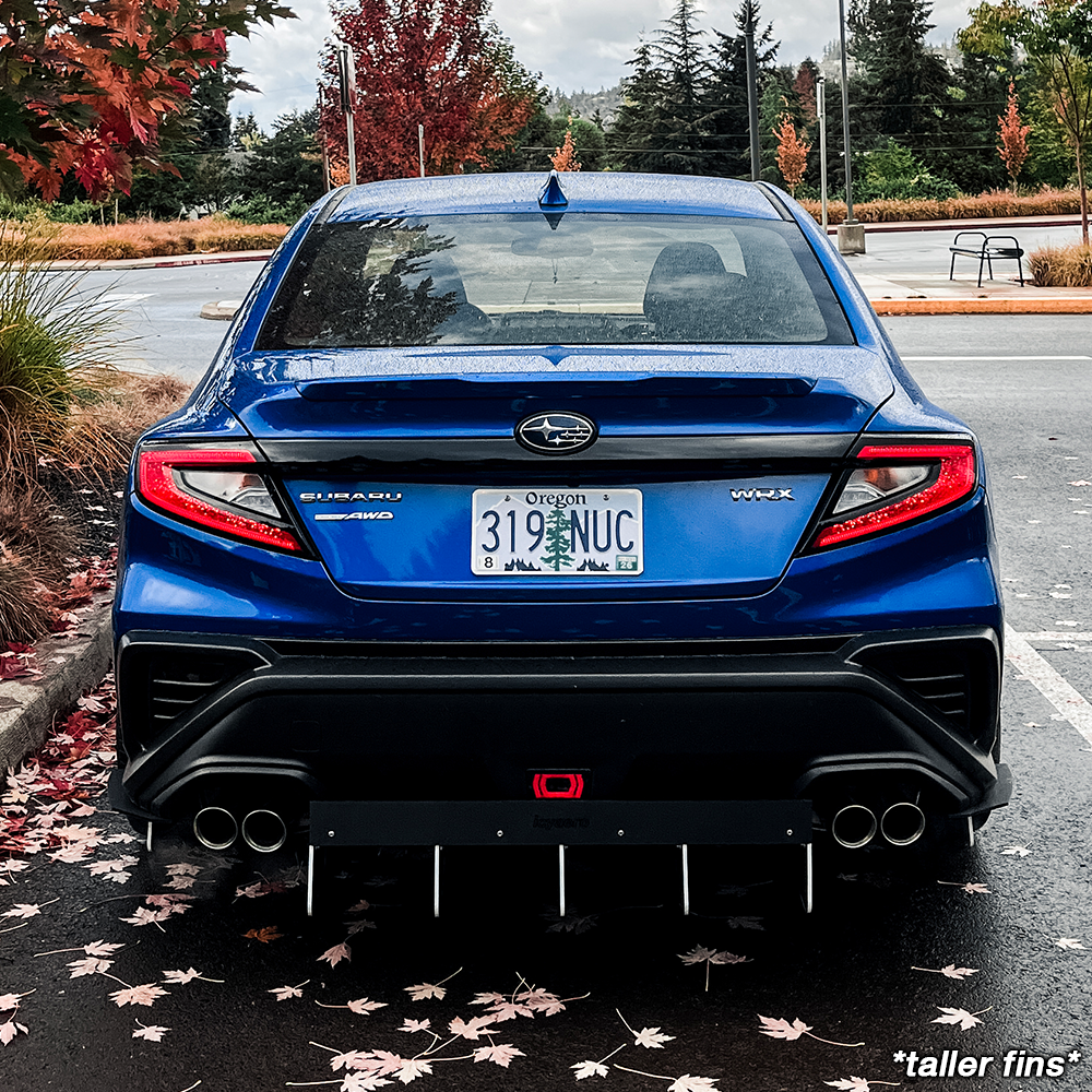 subaru wrx rear diffuser