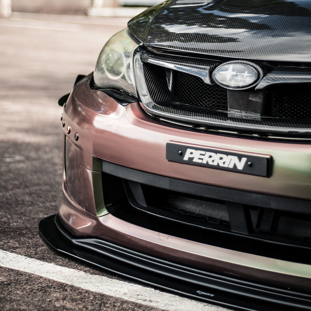 2012 subaru wrx sti front lip