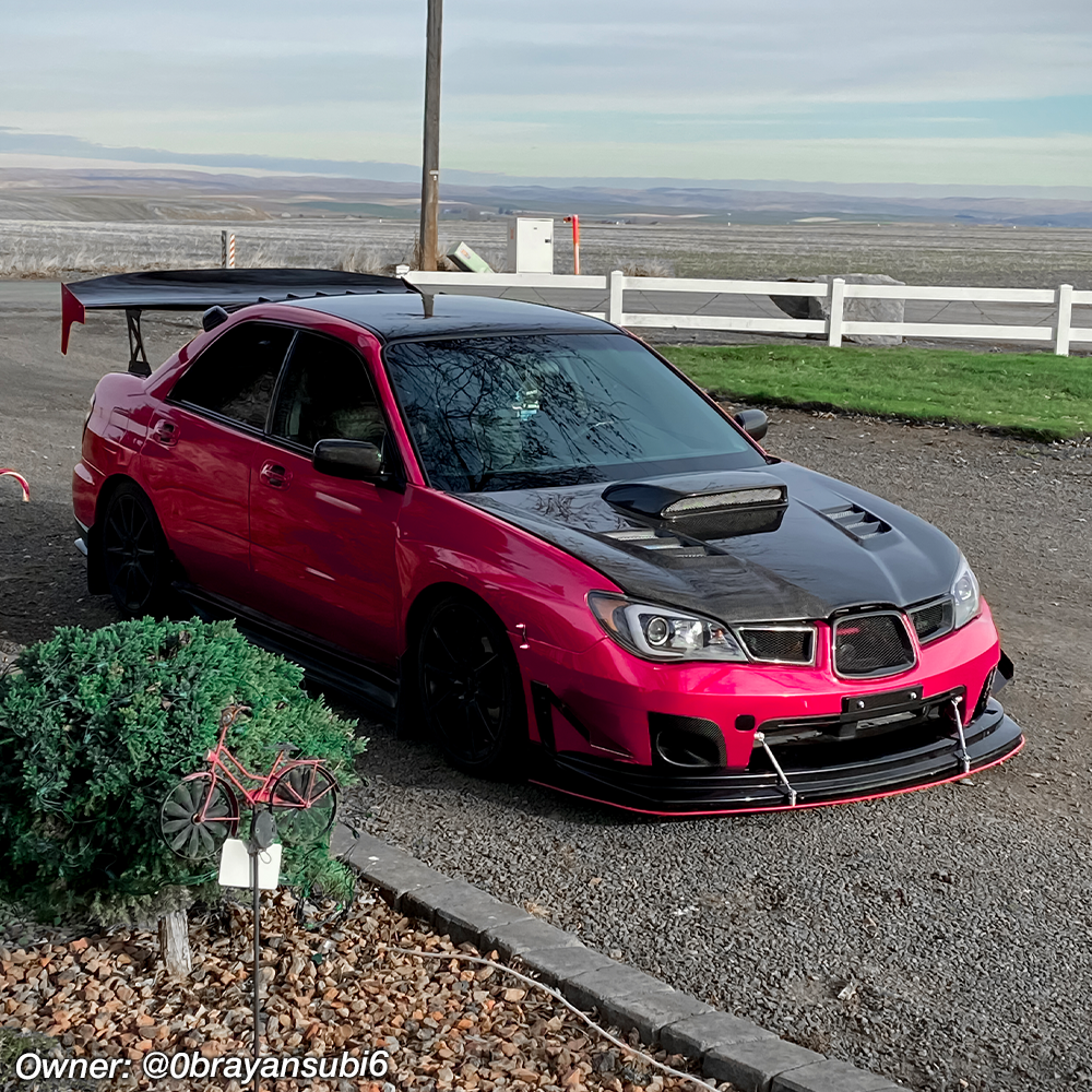 2007 wrx sti front splitter