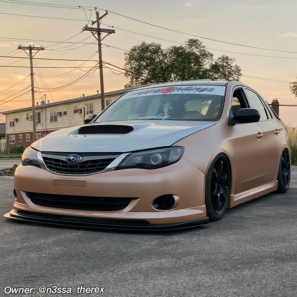 subaru front lip