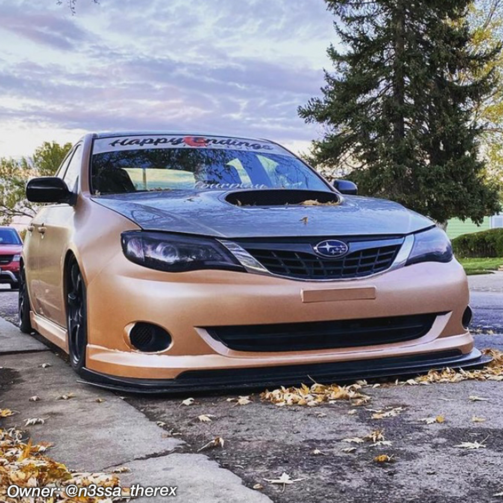 08 wrx front splitter