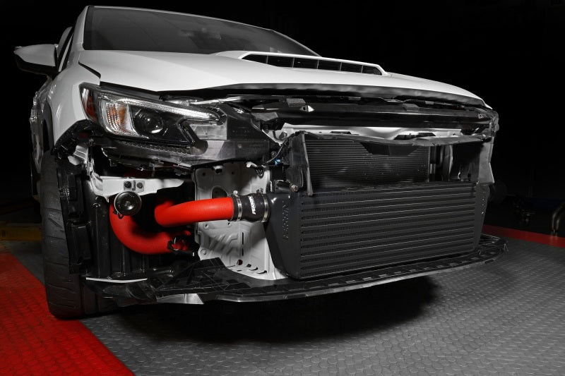 Perrin 2022+ Subaru WRX Front Mount Intercooler Kit (Red Tubes & Black Core)