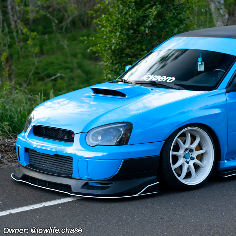 2005 wrx front splitter