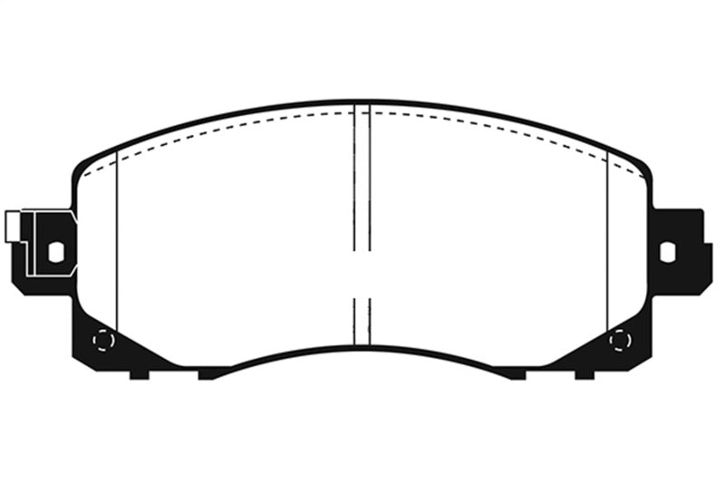 EBC Greenstuff Front Brake Pads 2022+ WRX/18+ Subaru Crosstrek