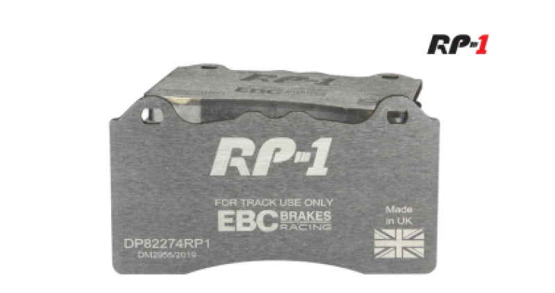 EBC Racing 2020+ Toyota GR Supra / 2020 BMW M340i / M440i G20/G22 RP-1 Race Front Brake Pads