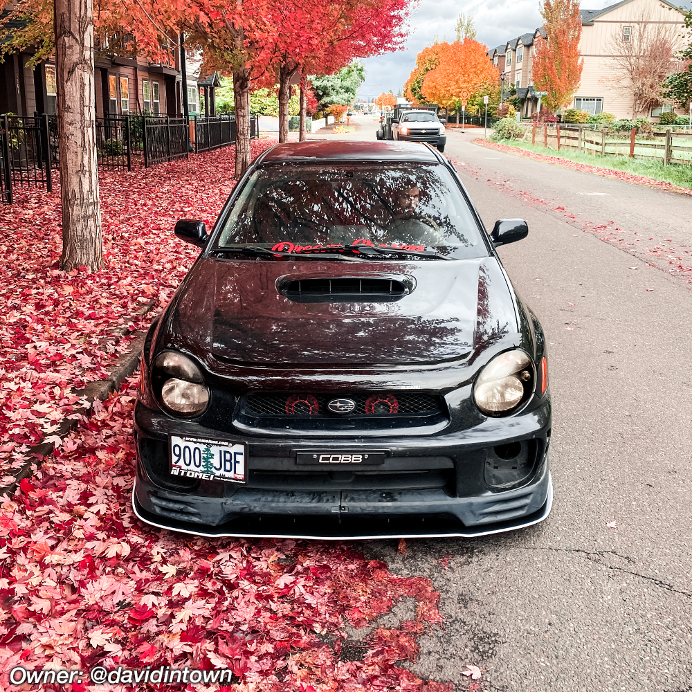 2002 subaru wrx front splitter