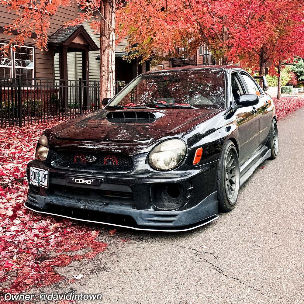 subaru wrx front lip