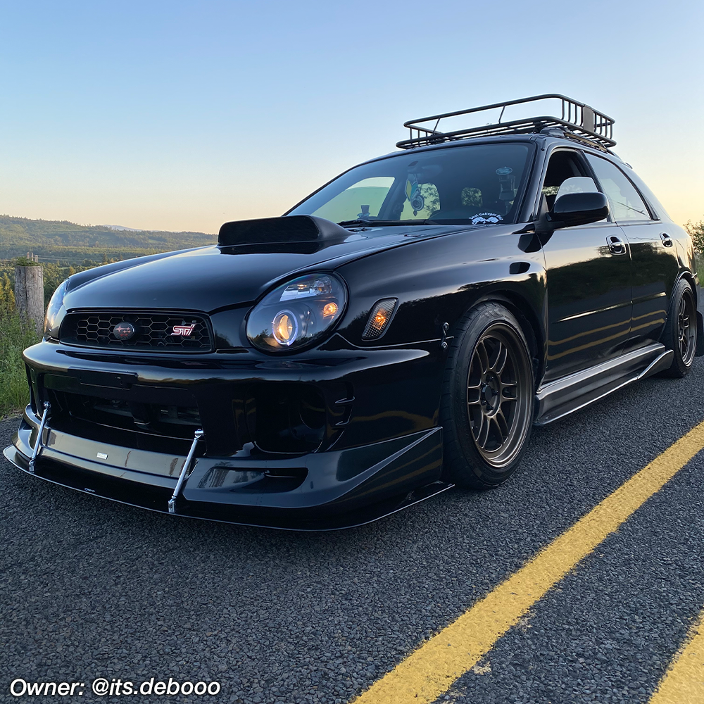 wrx wagon front lip