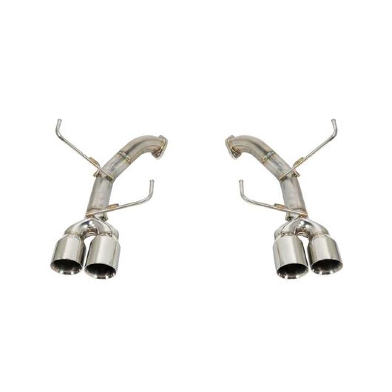 Remark 11-14 Subaru WRX/STI GR (GV) Sedan Axle Back Exhaust w/Stainless Steel Double Wall Tip