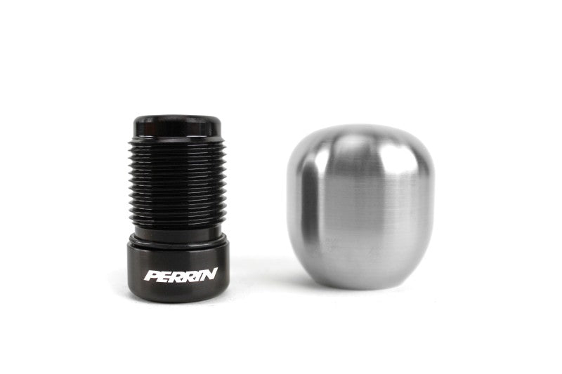 Perrin 15-24 Subaru WRX 1.85in. SS Barrel Shift Knob (w/Rattle Fix) - Brushed