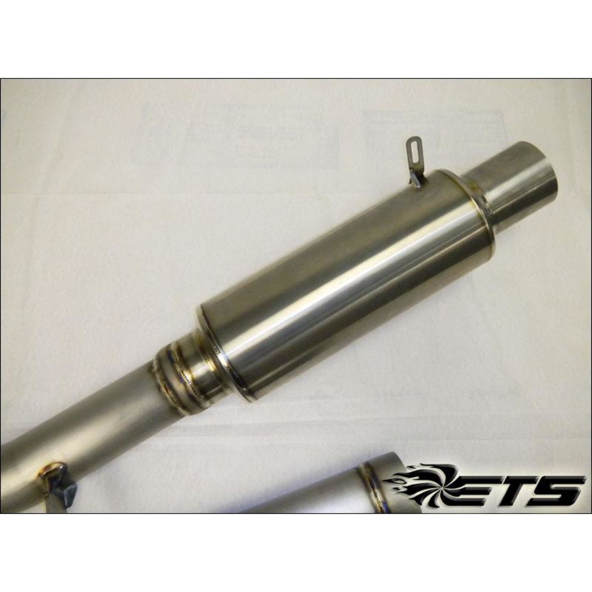 ETS 03-06 Mitsubishi Evo 8/9 Titanium Catback Exhaust System - Mitsubishi Evolution 8/9