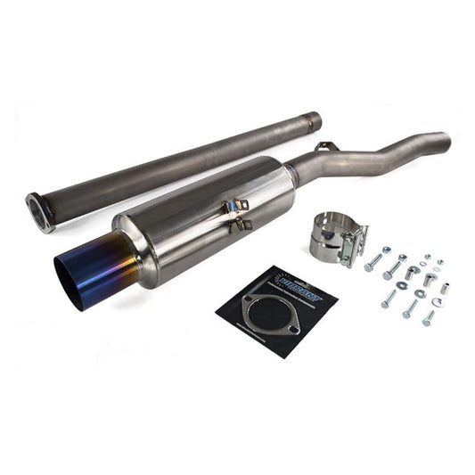 ETS 08-16 Mitsubishi Evo X Titanium Single Exit Exhaust System - Mitsubishi Evolution X