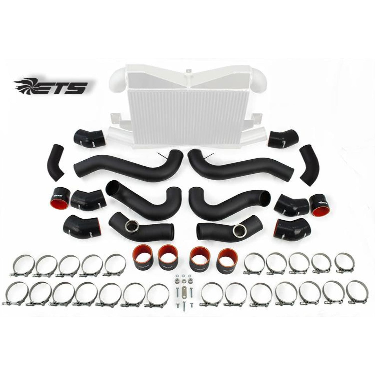 ETS 2008-2019 Nissan GTR Race Intercooler Piping Kit - GT-R