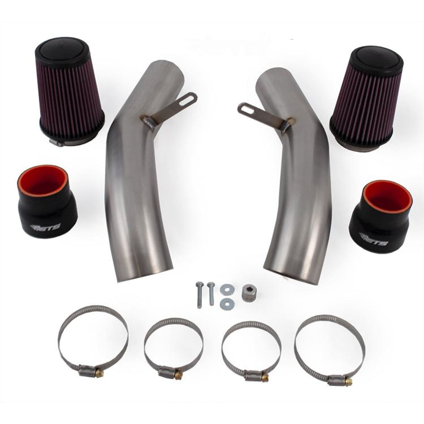 ETS 2009 - 2019 Nissan GTR (R35) Titanium Twin Turbo Air Intake Kit - GT-R