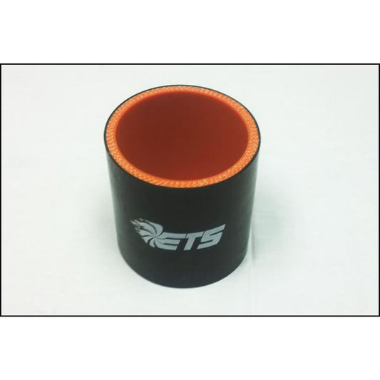 ETS 4 Straight Black Silicone Coupler