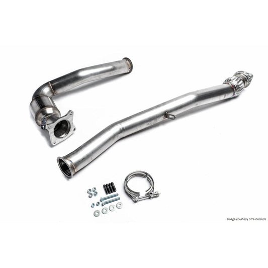 ETS Subaru WRX-2015 GESI Catted J-Pipe/Down Pipe - 85230 - GESI High Flow Cat (500-850HP) - Subaru WRX 15+