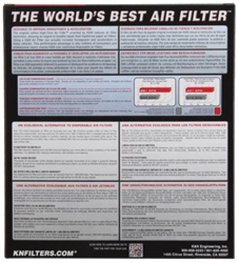 K&N 2023+ Toyota GR Corolla Drop In Air Filter