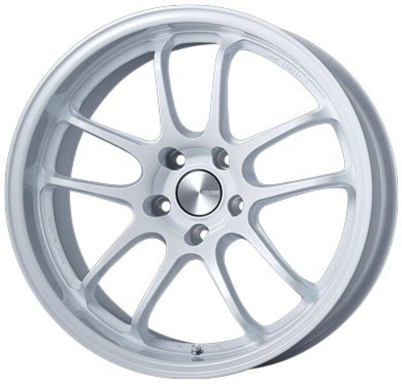 Enkei PF01EVO 18x9.5 0mm Offset 5x114.3 75mm Bore Pearl White Wheel