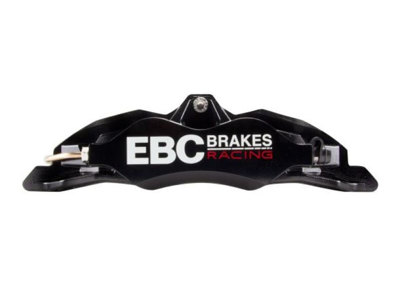 EBC Racing 05-11 Ford Focus ST (Mk2) Front Right Apollo-4 Black Caliper