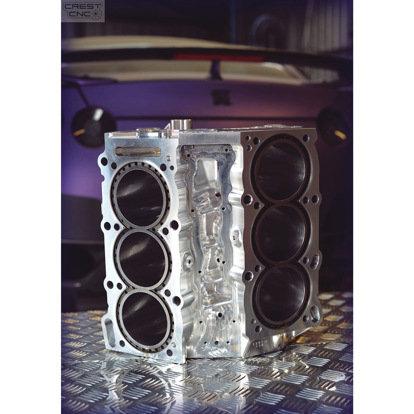 GT-R Crest CNC Billet Block
