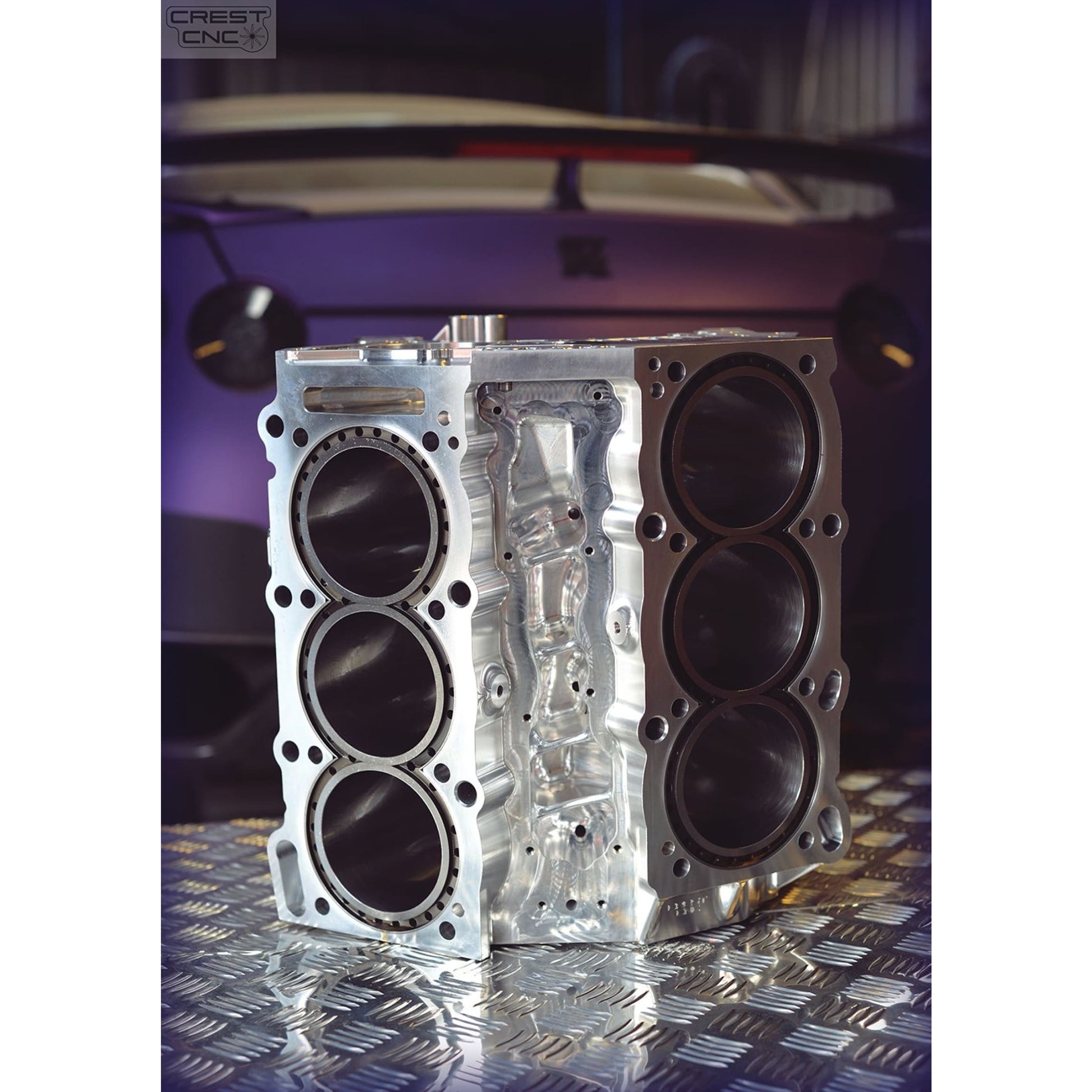 GT-R Crest CNC Billet Block