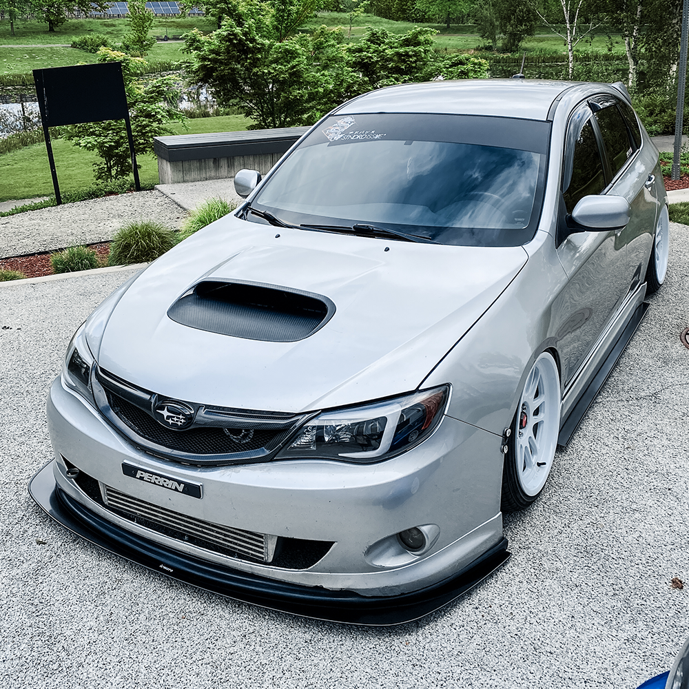 2010 subaru wrx front splitter