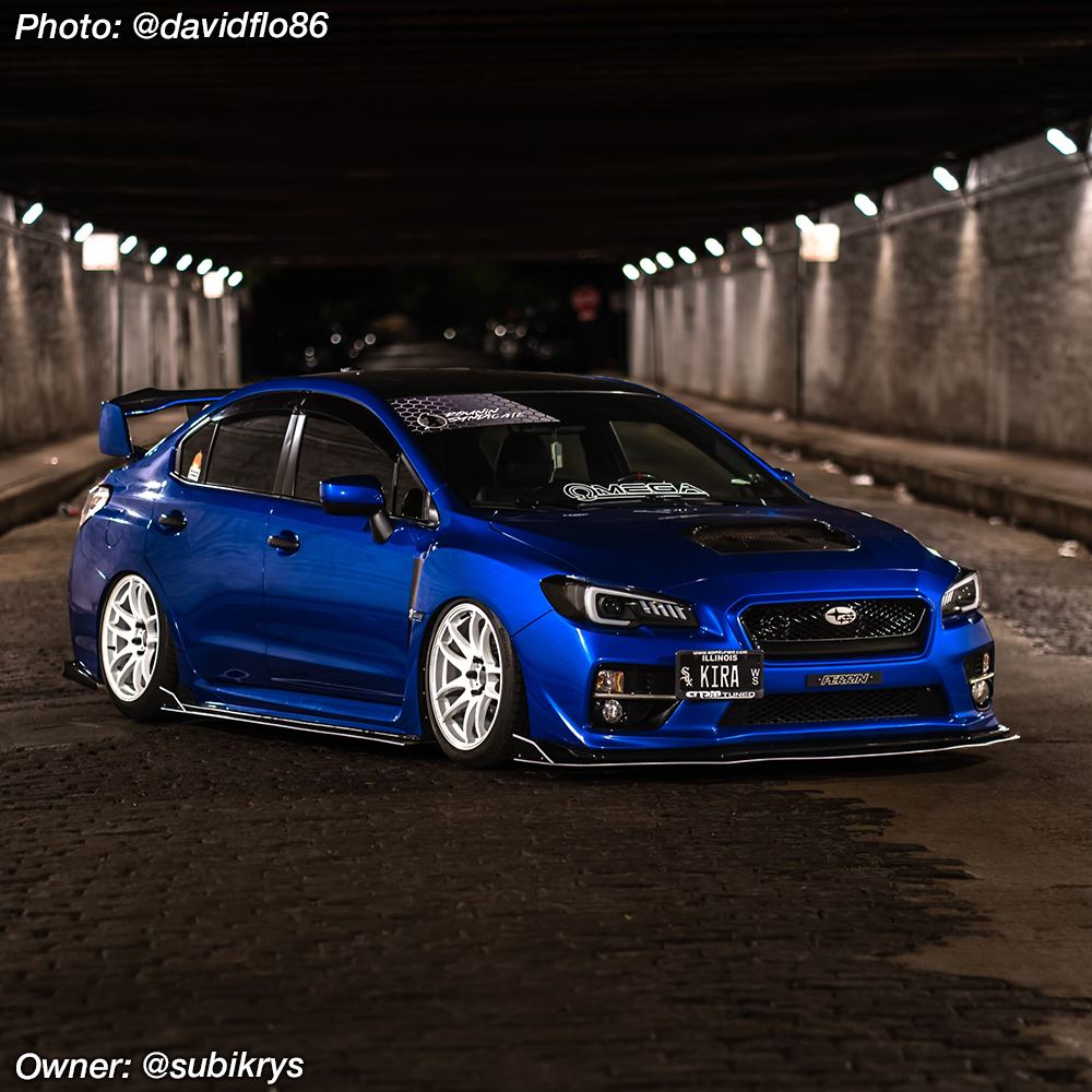 subaru front splitter