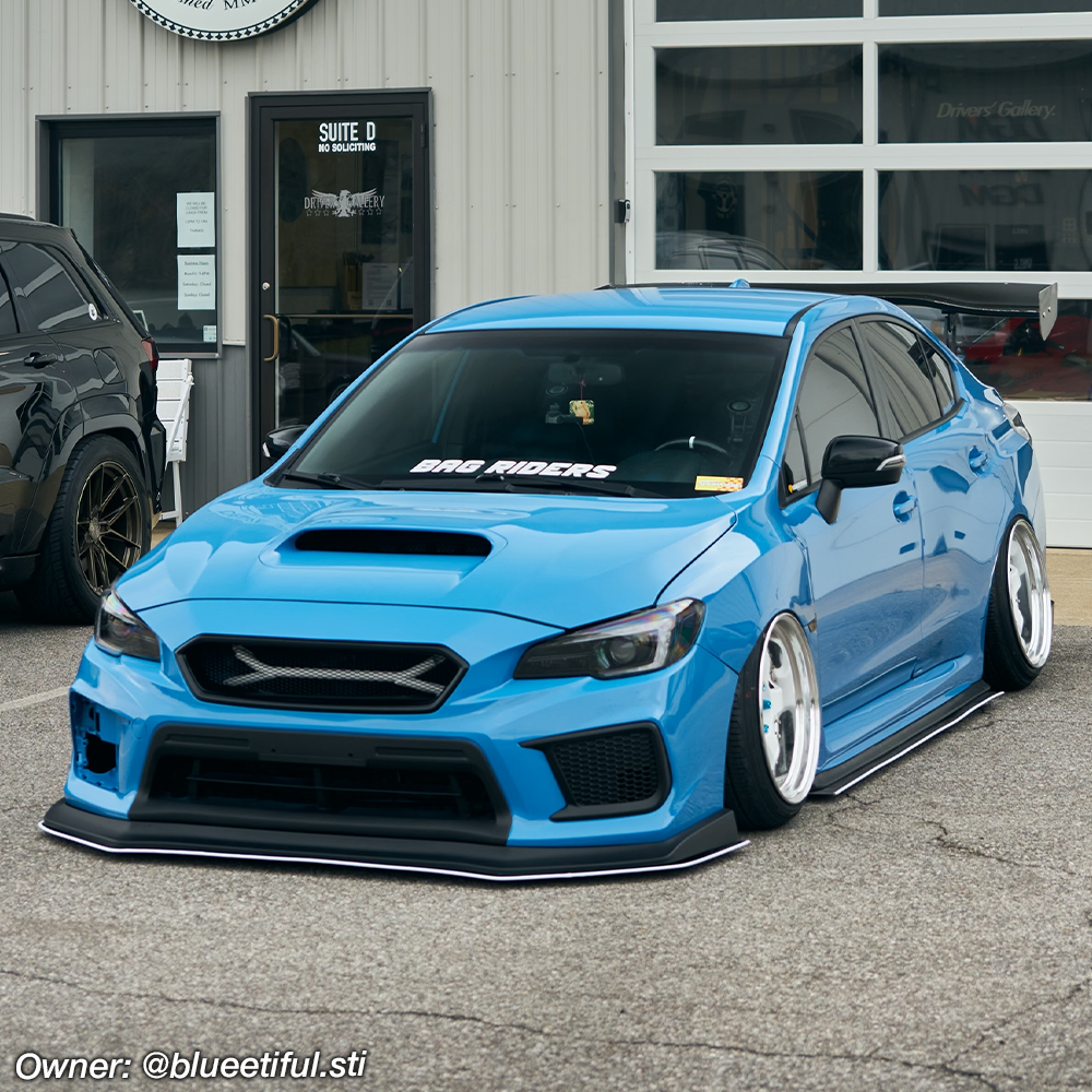 sti front splitter