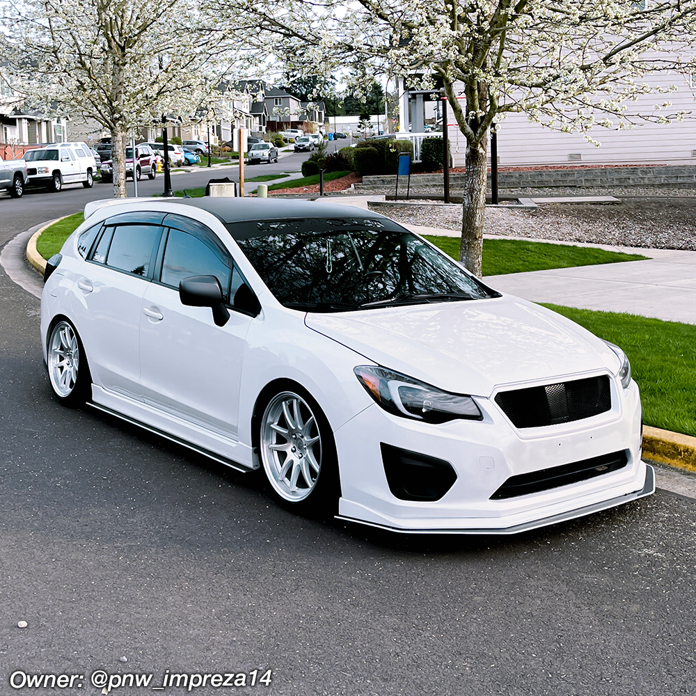 2012 IMPREZA HATCH FRONT SPLITTER