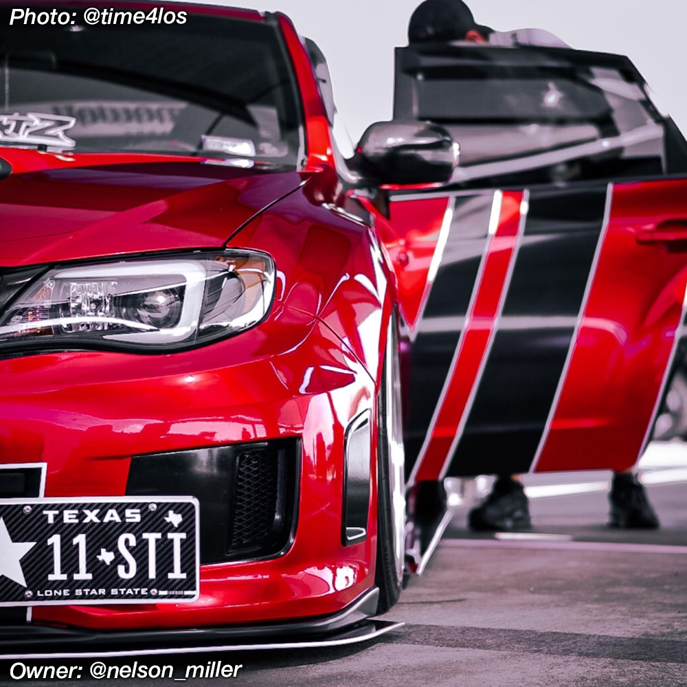 2014 wrx sti front splitter